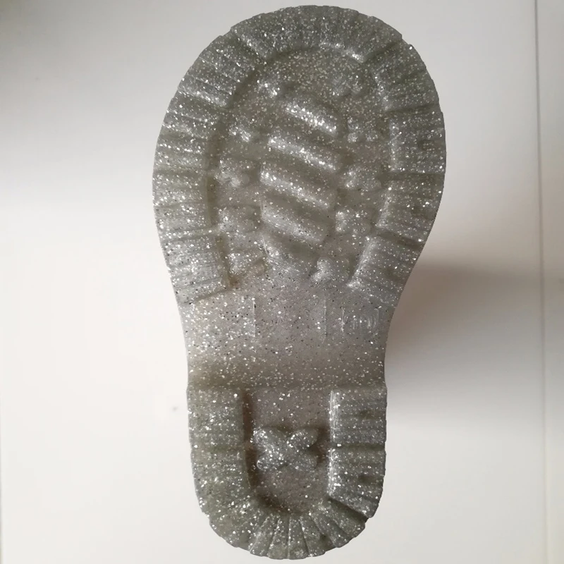 

lovely european style high heels custom made bling shinning glitter women cheap rubber rain boots with side handle