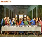 RUOPOTY 5D DIY алмазная живопись The Last Supper мозаика художественные наборы Алмазная вышивка Стразы домашний декор