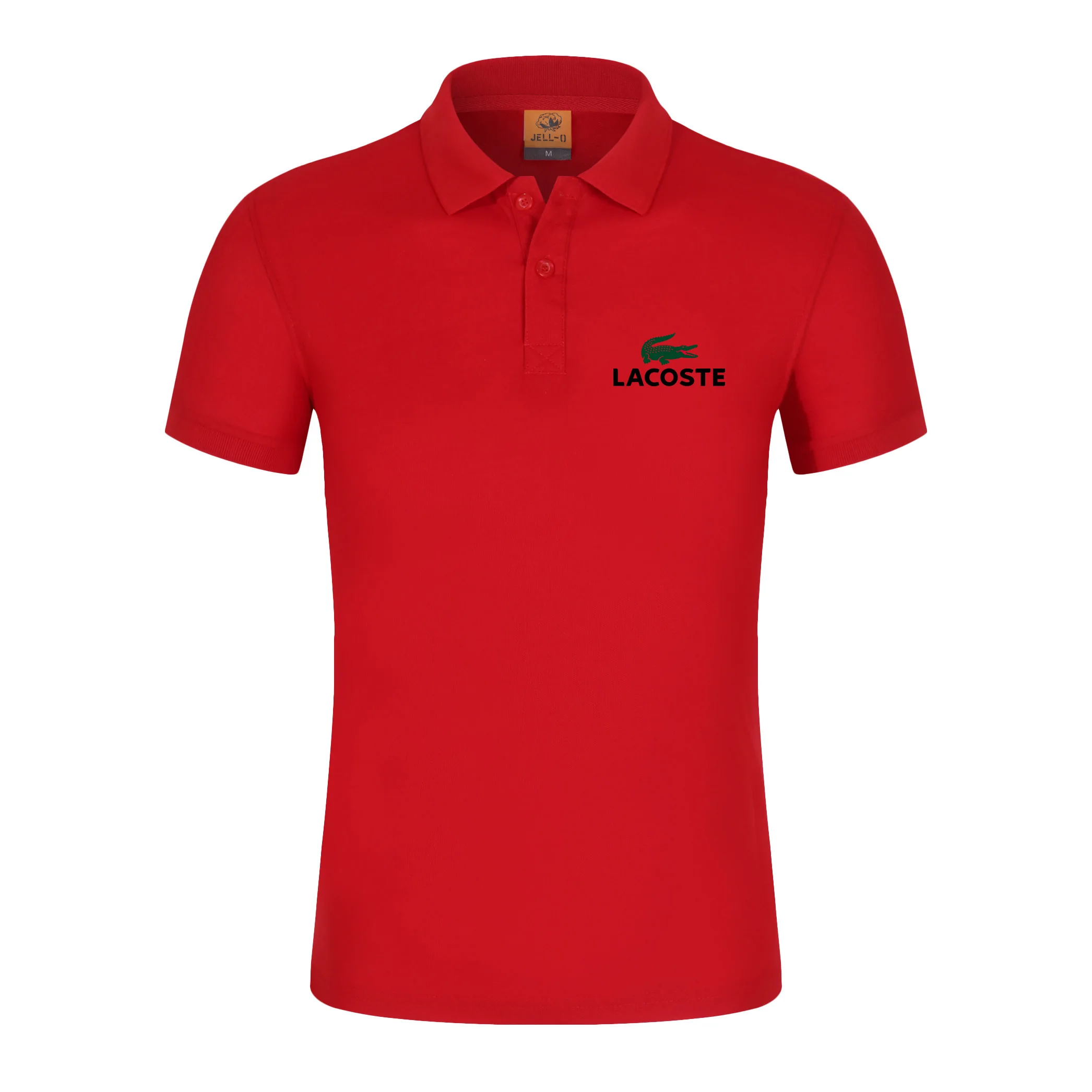 

2021 summer casual men's casual short-sleeved high-volume Polo shirt new short-sleeved lapel slim top casual breathable solid co