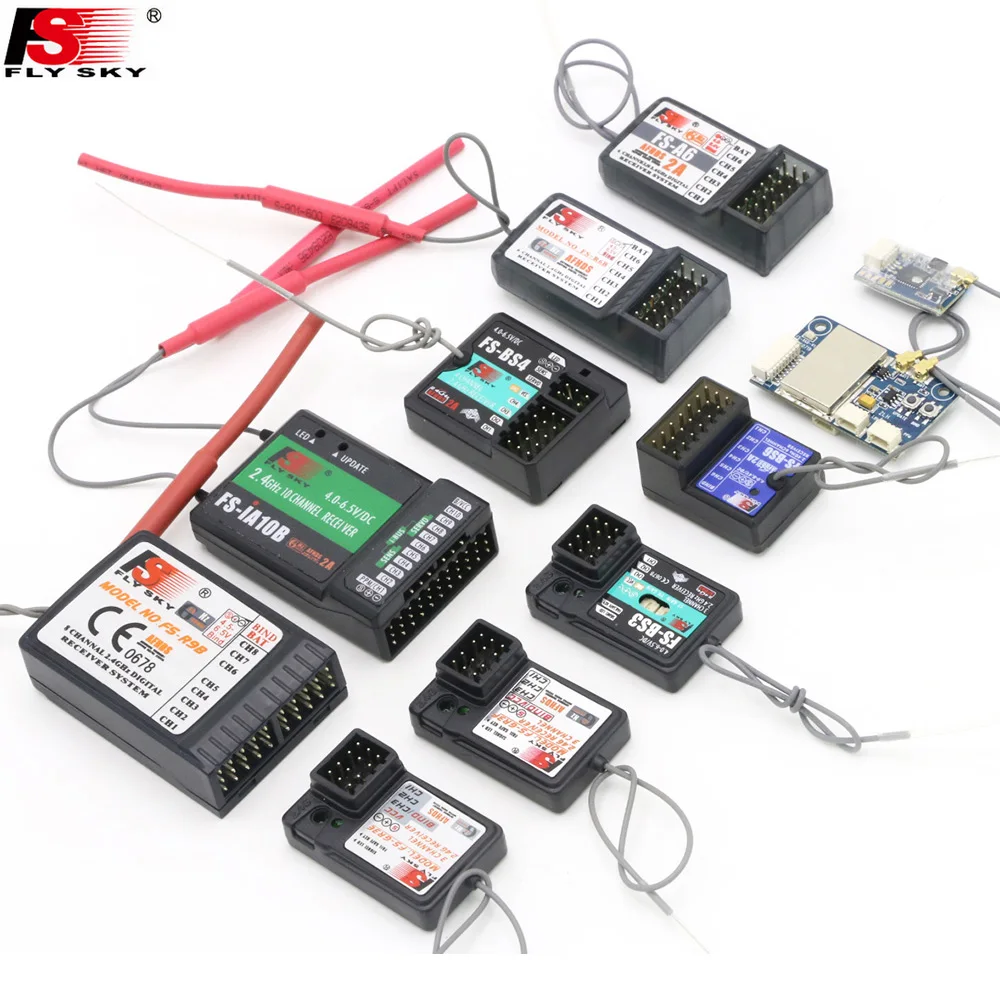 Flysky FS-GR3E FS-A3 FS-A6 FS-R6B FS-X6B FS-iA6 FS-iA6B FS-BS6 FS-A8S FS-R9B FS-iA10 FS-iA10B Rc приемник для передатчик |