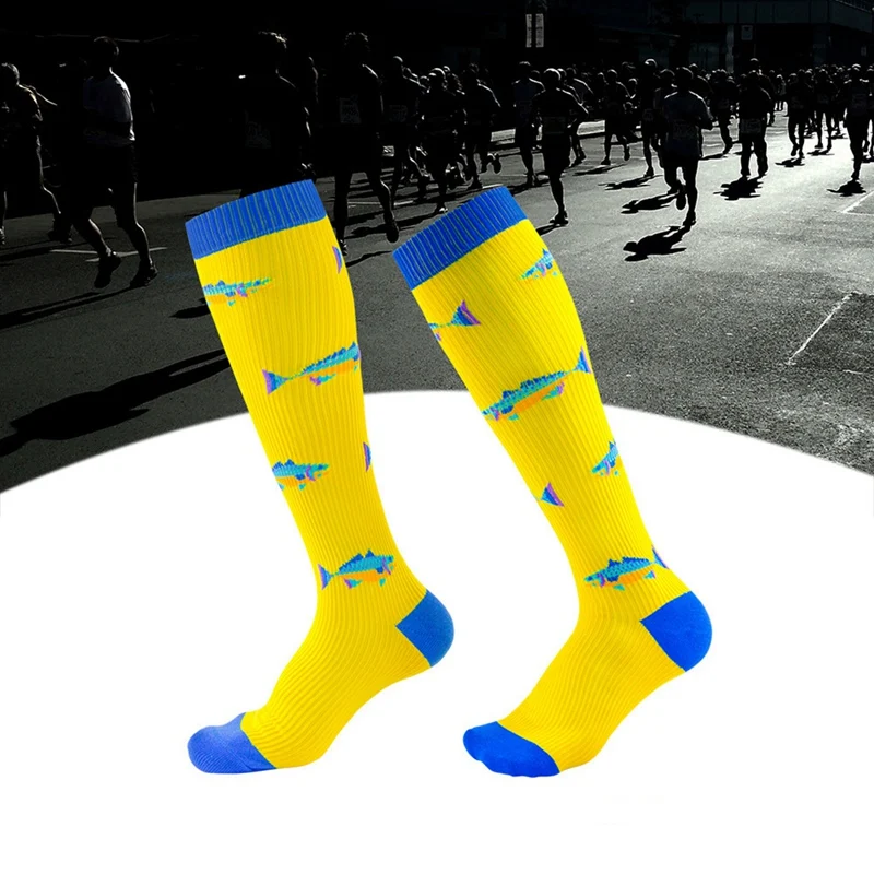 Компрессионные носки Длинные Стильные чулочно-носочные изделия для женщин и