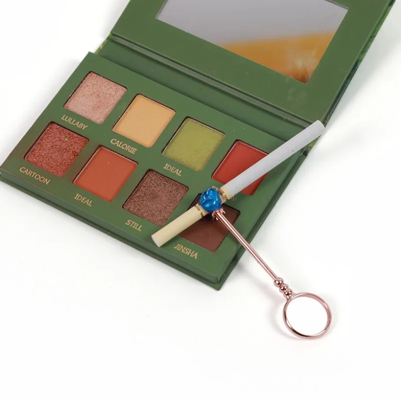 Галстук для креативного кольца держатель с розовым дымом зажим Женский сигарет