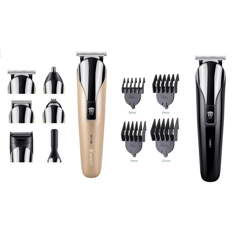 Электрический триммер для волос набор ухода за ушками носа бородой клипер и