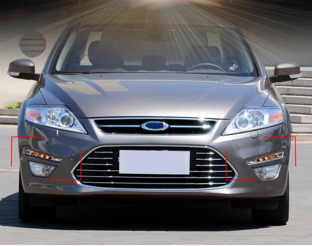 CSCSNL 1 пара для Ford Mondeo 2011 2012 2013 DRL дневный ходовой светильник DRL автомобильный противотуманный фонарь реле Дневной светильник