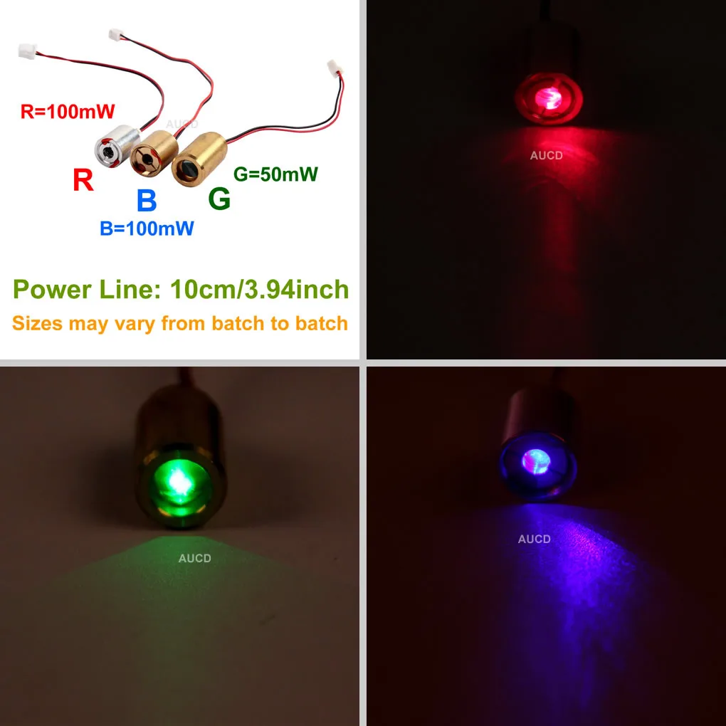 Красный лазерный модуль 100 мВт Нм|Эффект освещения сцены| |
