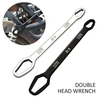 1 easy double sided wrench universal spanner set screw nuts wrenches repair double headed self tightening hand tools