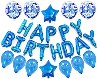 18 дюймов серебристыми буквами шары с днем рождения Фольга воздушные для детей