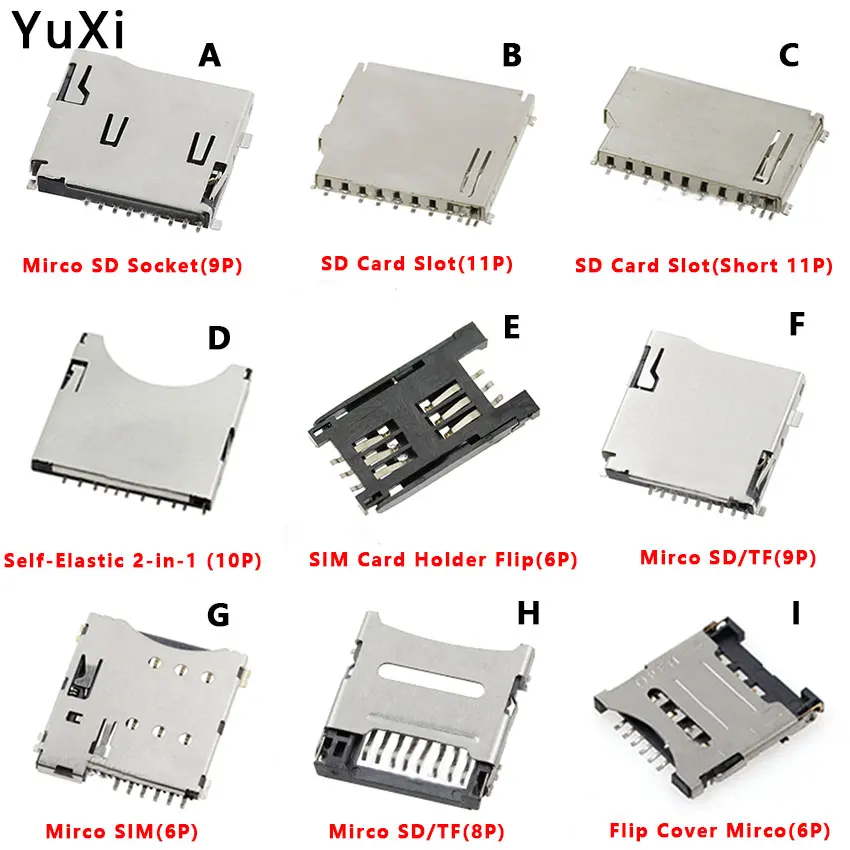 Держатель для карт памяти SD/MINI/TF/SIM/MICRO | Строительство и ремонт