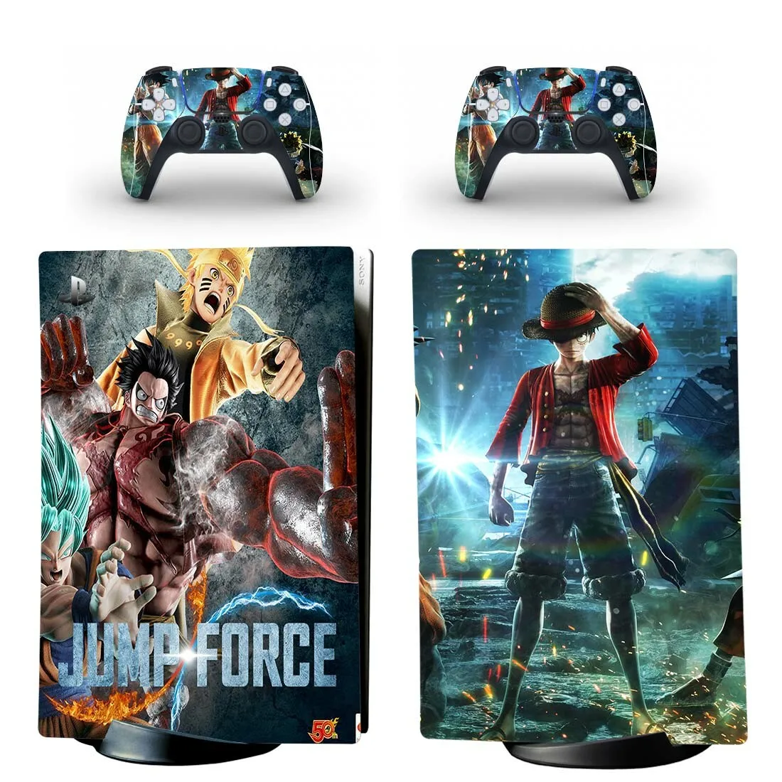 

Наклейка на консоль PlayStation 5 и контроллеры
