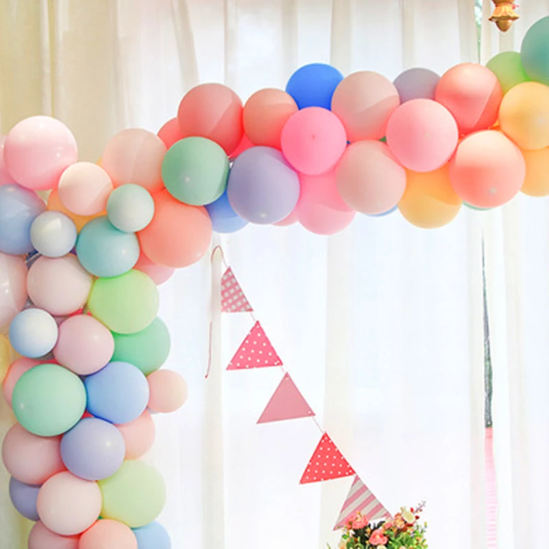 5M/lot Convenient Accessories Balloon Chain 160Holes Wedding Birthday Balloons Backdrop Decor Seal | Дом и сад