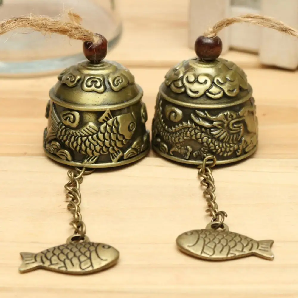 

Chinese Dragon/Fish Feng Shui Bell Blessing Good Luck Fortune Hanging Wind Chime