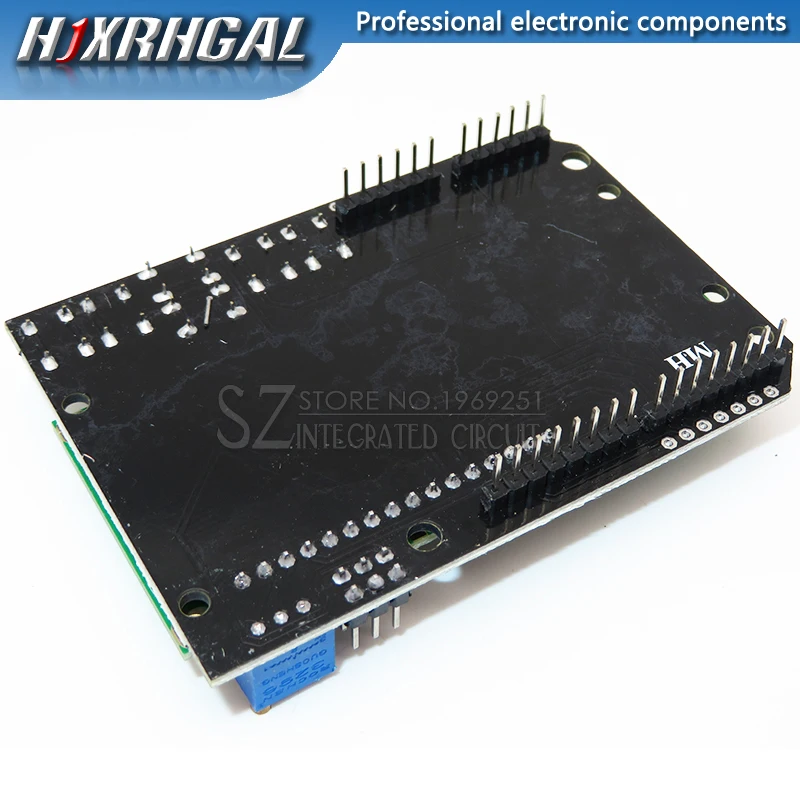 

10PCS LCD Keypad Shield LCD1602 LCD 1602 Module Display for arduino ATMEGA328 ATMEGA2560 raspberry pi UNO blue screen