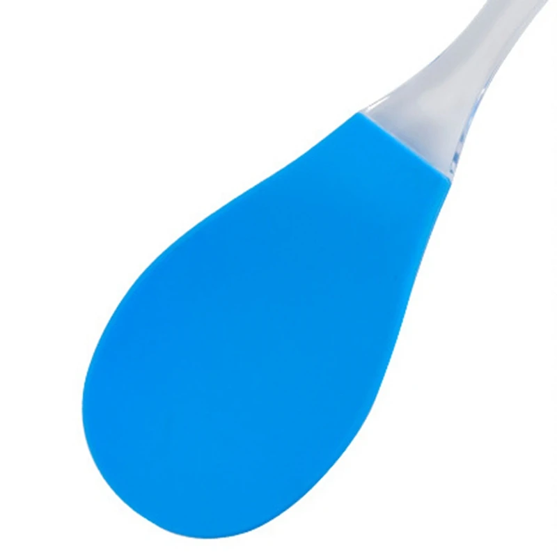 

Dining Spoon Silicone Non-Stick Plastic Stirring Spoon For Homemade DIY Dessert Baking Dinner Spoon For Cooking