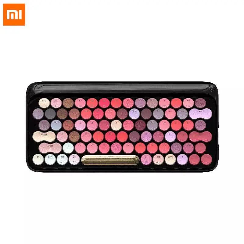 Оригинальная Беспроводная Bluetooth механическая клавиатура Xiaomi Lofree Очаровательная