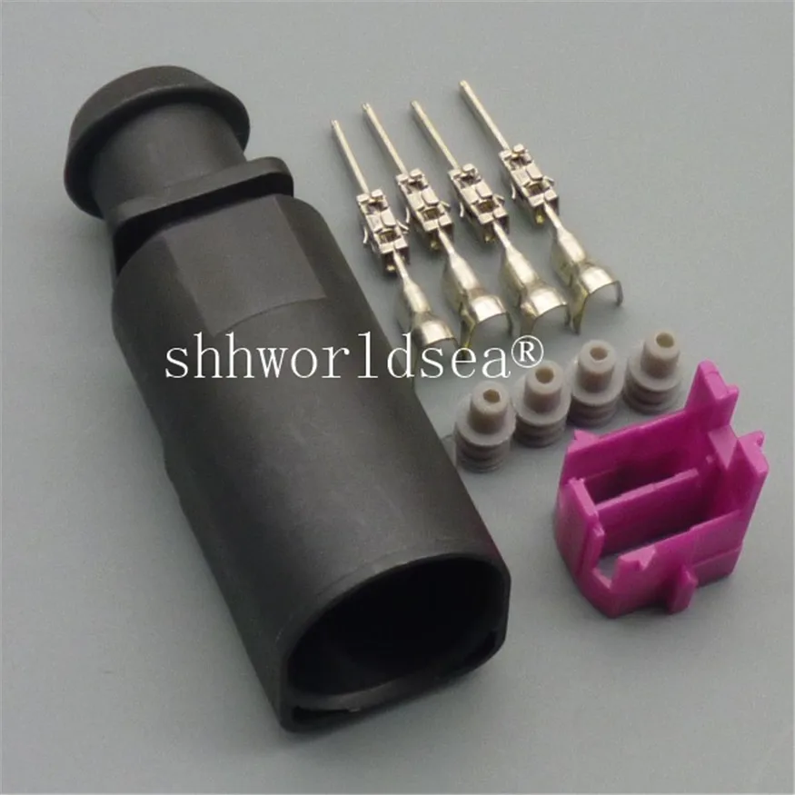 Штепсельная Вилка shhworld 4 Pin водонепроницаемая штепсельная для авто Pigtail 4B0973712 4B0 973
