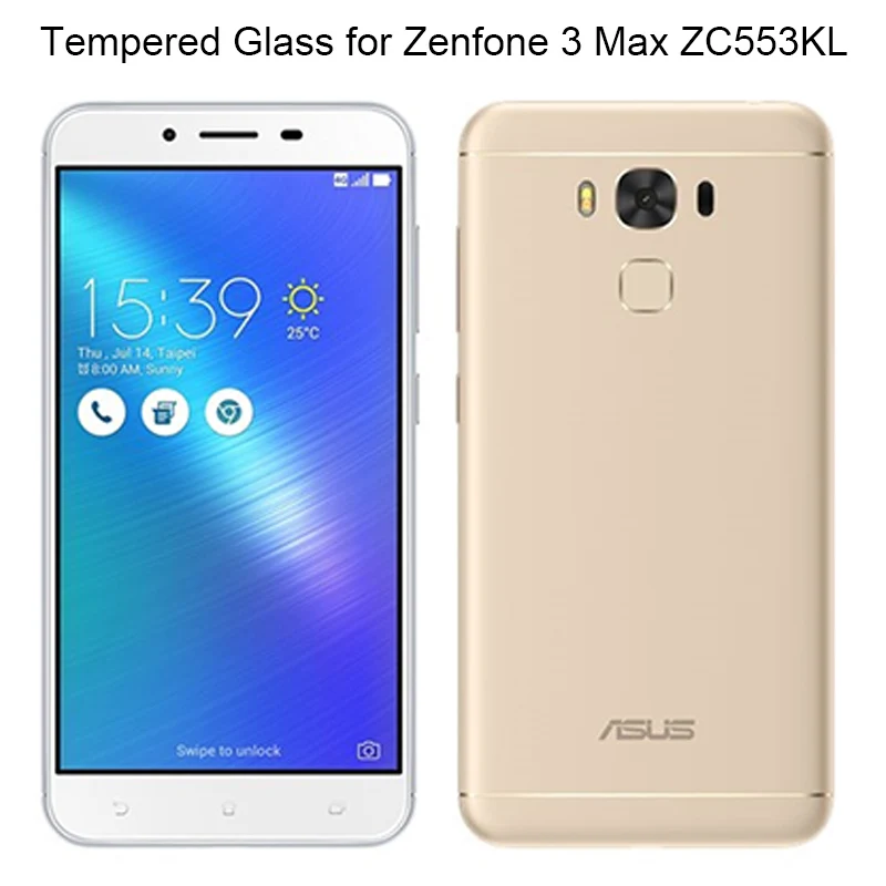 For Zenfone ZC553KL Защитная пленка для экрана для Asus Zenfone 2 Laser 3 Deluxe 3S Max ZE500KL ZE550KL ZE601KL ZC521TL glass on 3 Max ZC520TL ZC553KL ZC551KL - Цвет: For Zenfone ZC553KL