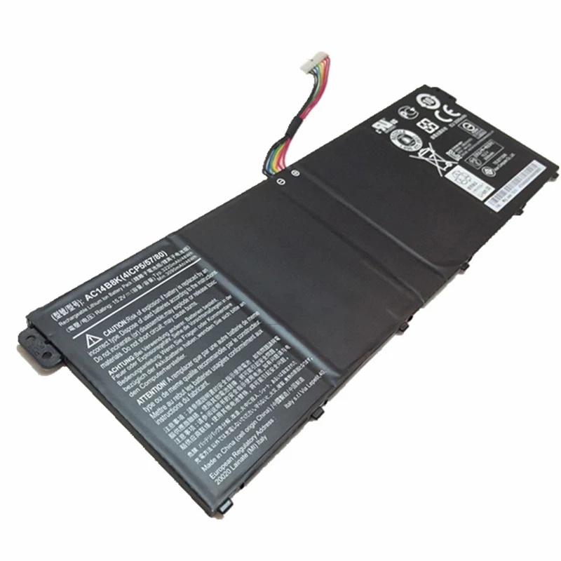 

Оригинальный аккумулятор для ноутбука AC14B8K 3220 мАч для Acer Aspire V3 V3-371 AC14B8K 15,2 в 48 Вт/ч
