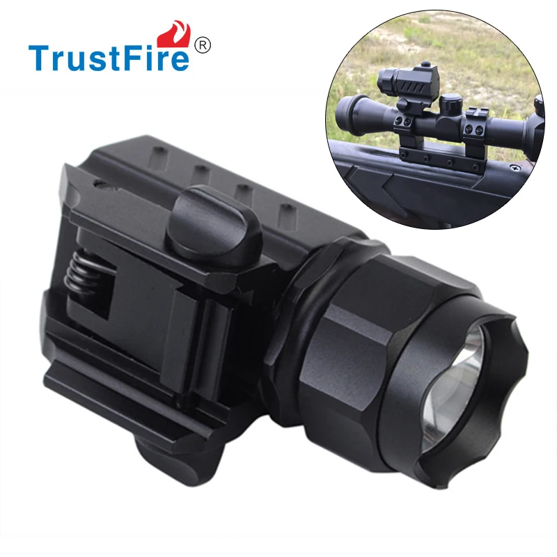 TrustFire G01 пистолет светильник светодиодный тактический вспышки 2 режим 320LM военное