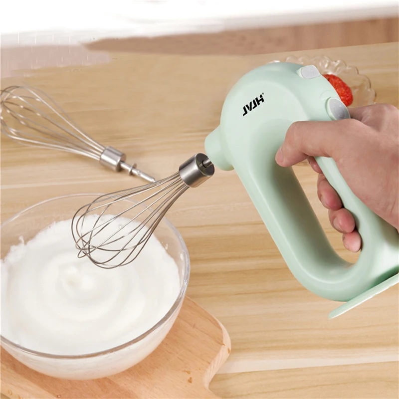 

JVJH Electric Handheld Eggbeater Whisk Egg Machine Mini Cake Baking Tool Automatic Food Mixer Cream Egg Butter Wireless Blender
