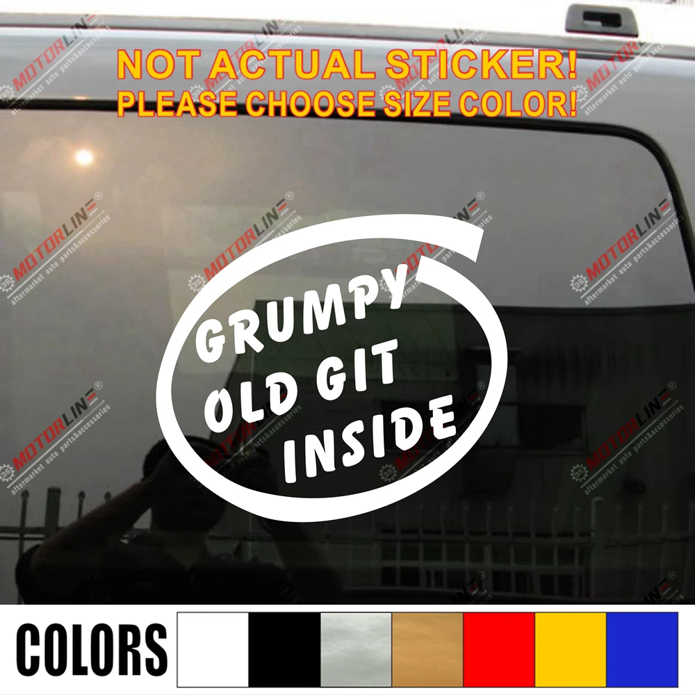 Новые наклейки для автомобиля в стиле старый ГИТ забавные виниловые на окна