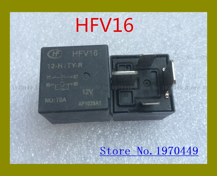 HFV16 12-H1TY-R 12 В 70A HFV7 012-HTM-R |