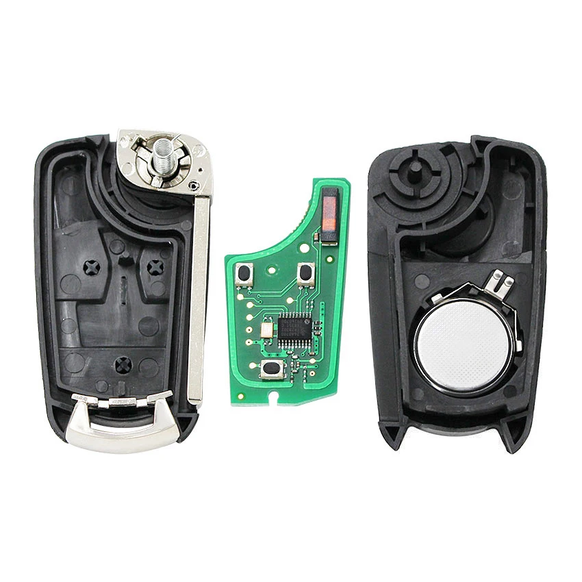 2/3 кнопочный дистанционный ключ брелок 434 МГц для Vauxhall Opel Astra 2004-2009 PCF7946 HU100 blade |