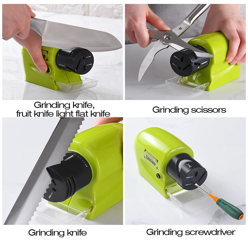 Кухонная электрическая точилка для ножа многофункциональное быстрое Точило