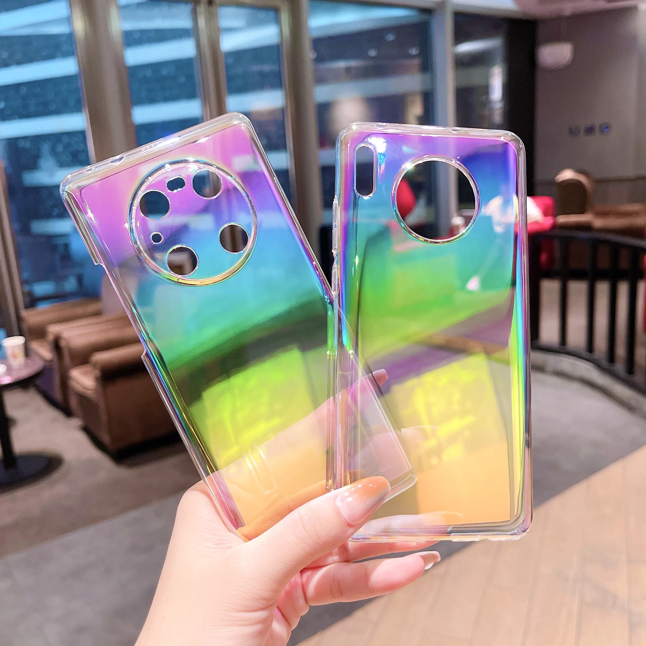 

Cover for Huawei Enjoy 20e 20 Z Honor Nova7se X10 50se 50 50pro Colorful New Fashion Color Plating Ultra-Thin Phone Case