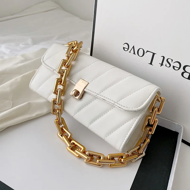 

All-match Ladies' Small Crossbody Bag 2021 New Chain Shoulder Bag Trendy Fashion French Small Square Bag
