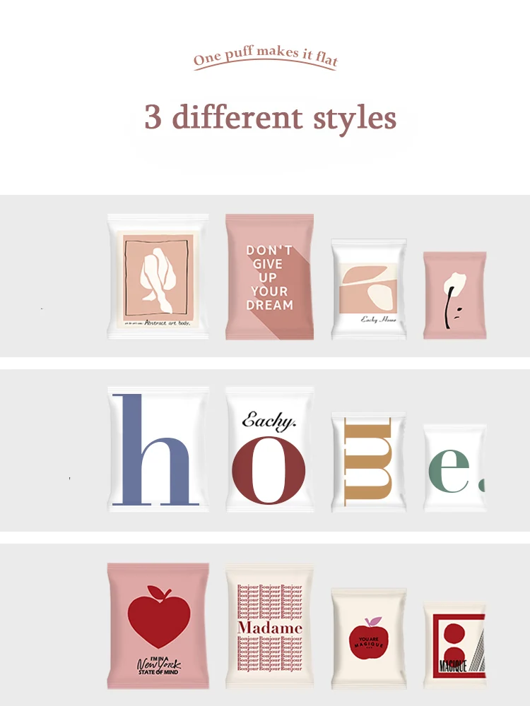 

High Capacity Vacuum Bag Seal Compressed Travel Home Organizer Clothes Quilts Compressed Organizer Space Saving Seal Packet