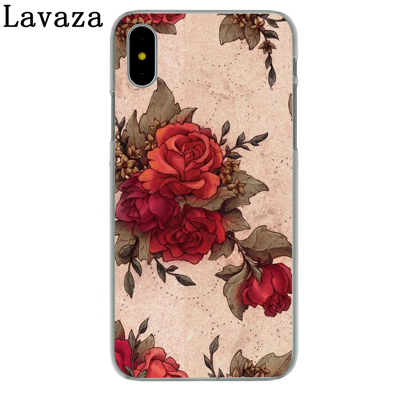 Lavaza цветы жесткий чехол для телефона iPhone 4 5 5C 6 6plus 7 8plus X XS XR 11 11pro Max | Мобильные