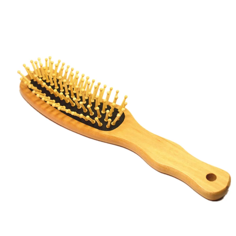 

Hair Comb Wooden Airbag Massage Comb Carbonized Solid Wood Bamboo Cushion Anti-static Hair Brush Combs Travel Home