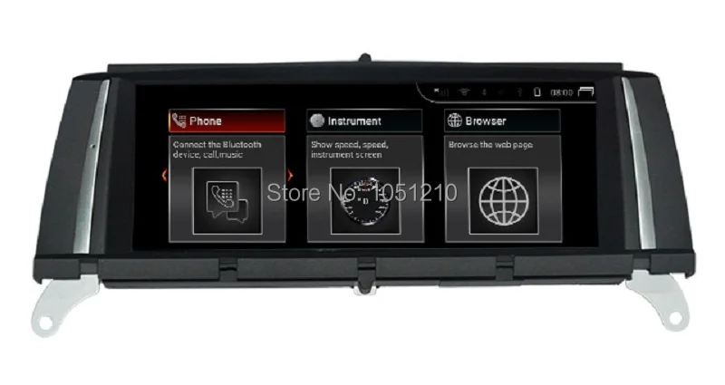 Автомагнитола Ouchuangbo для X3 F25 2010-2015 Поддержка android 9 0 gps-навигация 8 дюйма ядер 4 Гб