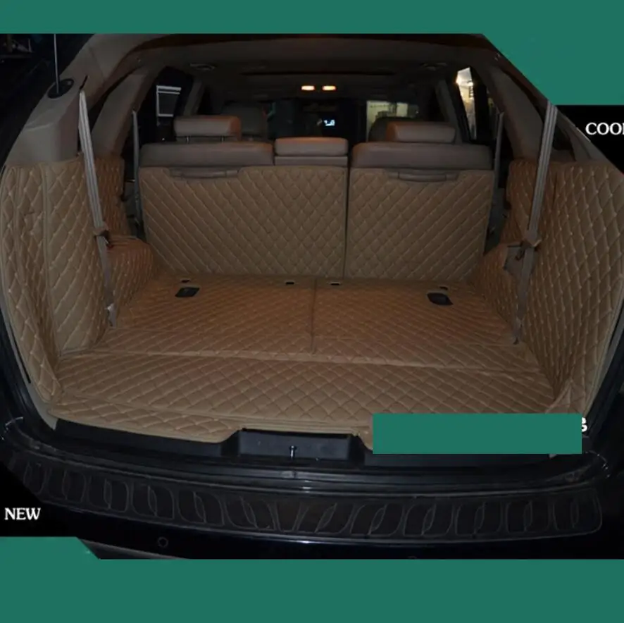 Для hyundai Веракрус кожаные багажнике автомобиля коврик для багажника 2006 2007 2008 2009