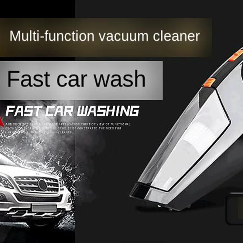 4800pa мощный автомобильный пылесос 120 Вт с сумочкой кПа циклонный влажный/сухой
