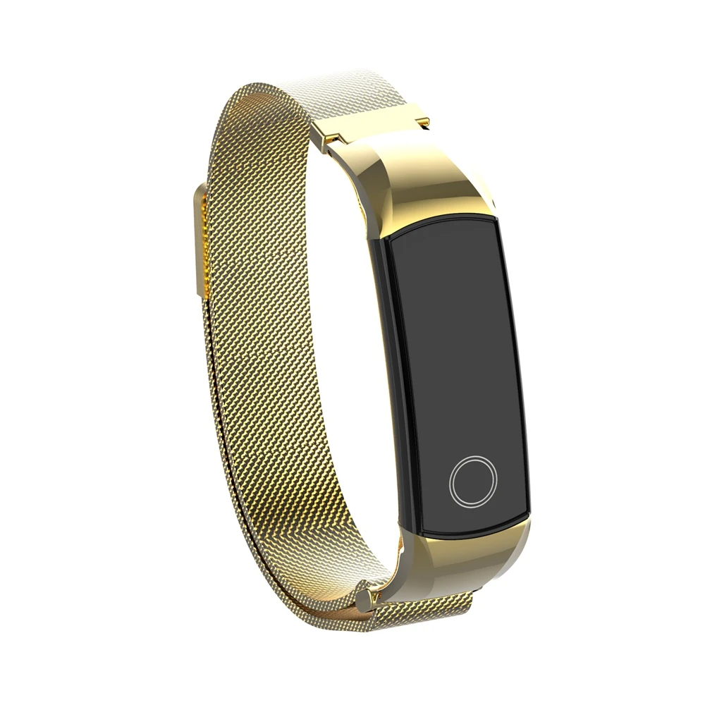 Миланский металлический ремешок для huawei Honor Band 5 4, сменный Браслет из нержавеющей стали, ремешок для часов, браслет Band 5, умные аксессуары