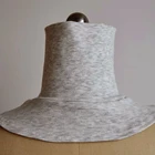 Простые однотонные накладные воротники CPDD для женщин и мужчин, воротник-водолазка, съемный хлопковый полутоп, накладка на шею, петля, шарф, свитер