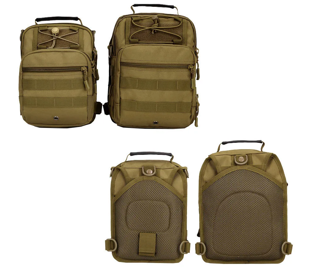 SINAIRSOFT спортивные охотничьи мужские военные тактические сумки MOLLE на одно плечо нейлоновые болотные нагрудные сумки унисекс LY0001 LY0002