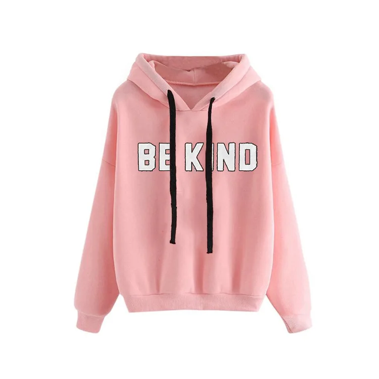 

Autumn women's sweater 2020 women's tops Autumn style letter printing loose hooded sweater women's clothing