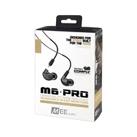 original mee m6 pro 2nd noise canceling 3 5mm hifi in ear monitors earphones with detachable cables wired earbuds free shipping