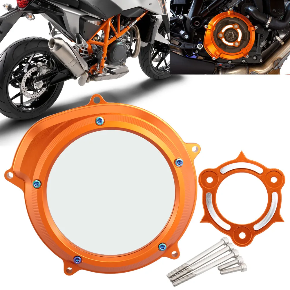 Защитная крышка муфты мотоцикла с прозрачными линзами для двигателя KTM 1050 1090 1190