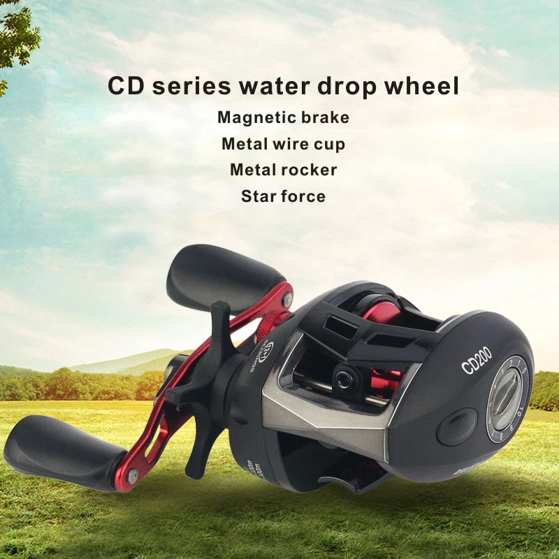 

2020 GLS brand CD drip wheel high speed ratio of 7.3: 1 to deal with the whole environment of fresh water fishing reel