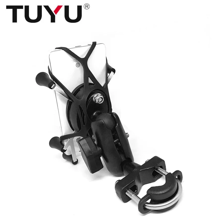 Suporte para Celular e Smartphone Trilho de Montagem x para Guidão de Motocicleta para Gopro 7 + 6s Tuyu 7 Ram