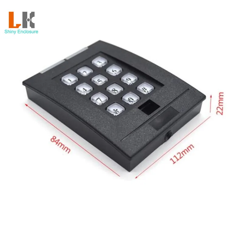 

LK-AC59 ABS Plastic Card Reader Box Housing DIY Electronic Enclosure for Access Control Small Instrument RFID Case 112x84x22mm