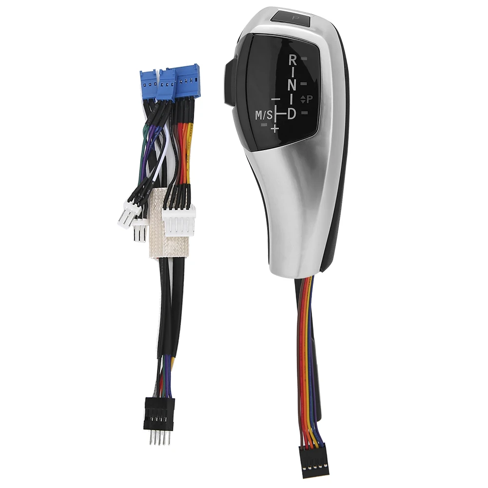 

Electric LHD Automatic LED Gear Shift Knob Retrofit Kit Fits for BMW E46 E60 E61 Refit for F30 StyleElectrosilvering