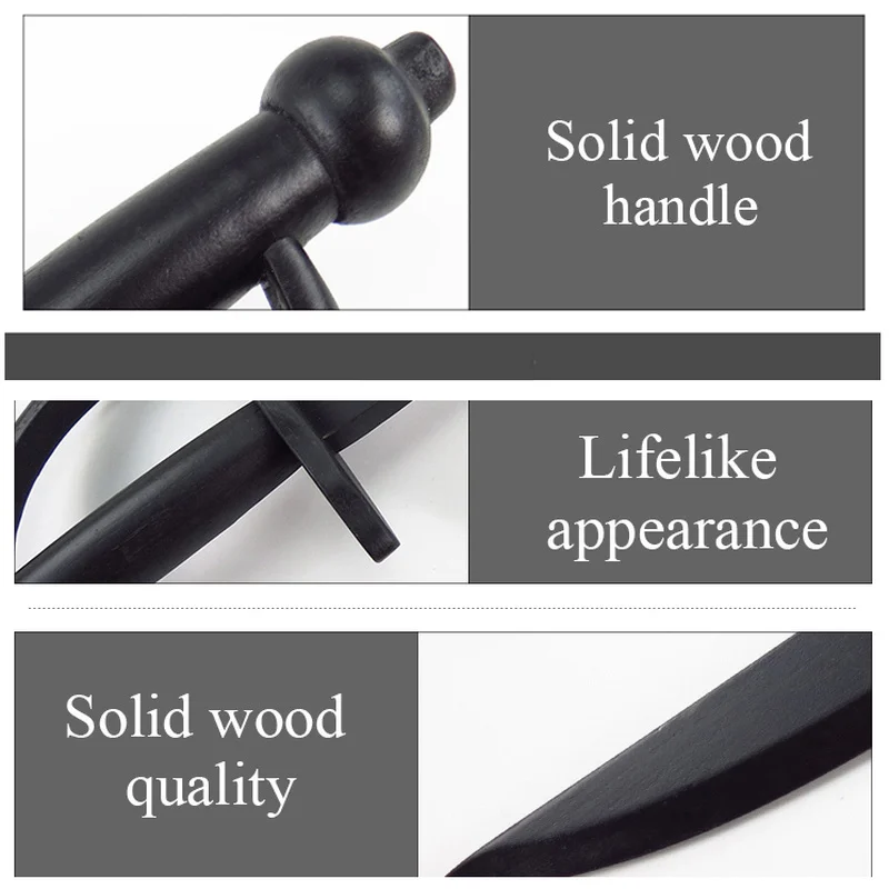 Cos анимация Деревянный Резак Детские деревянные игрушки реквизит меч аксессуары