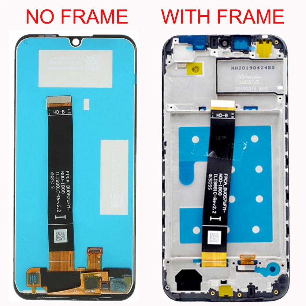 Pantalla LCD t&aacute;ctil para Huawei Y5 2019, con marco de AMN-LX9, LX1, LX2, LX3, Honor 8S, Y5 2019-1