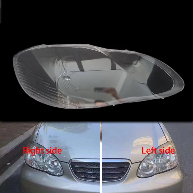 Передние фары для Toyota COROLLA EX 2003 2009 прозрачные затемненные лампы маски покрытие