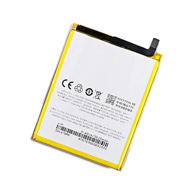 Аккумулятор для Meizu M6 MTK6750 M711H BA711 3020 мАч|Аккумуляторы мобильных телефонов| |