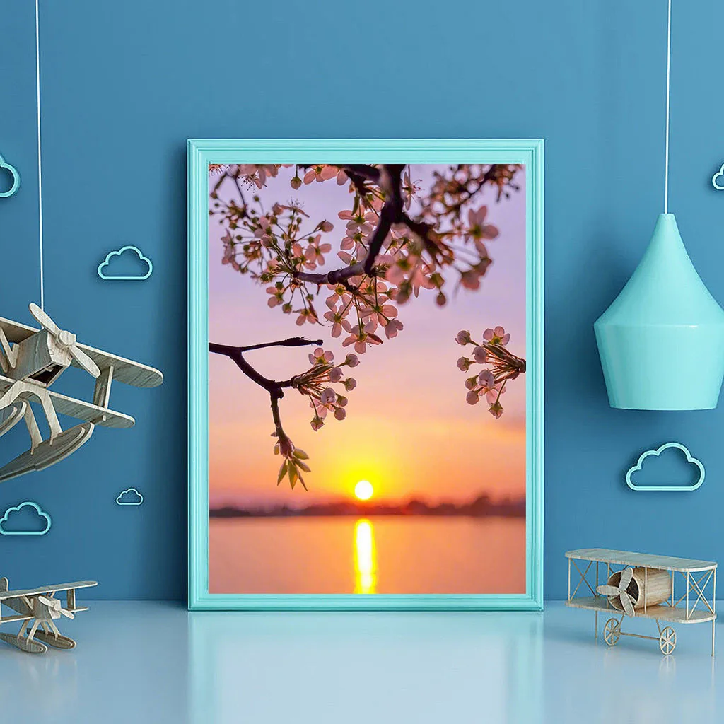 Алмазная 5d картина сделай сам Кошмар перед Рождеством Круглая Мозаика с